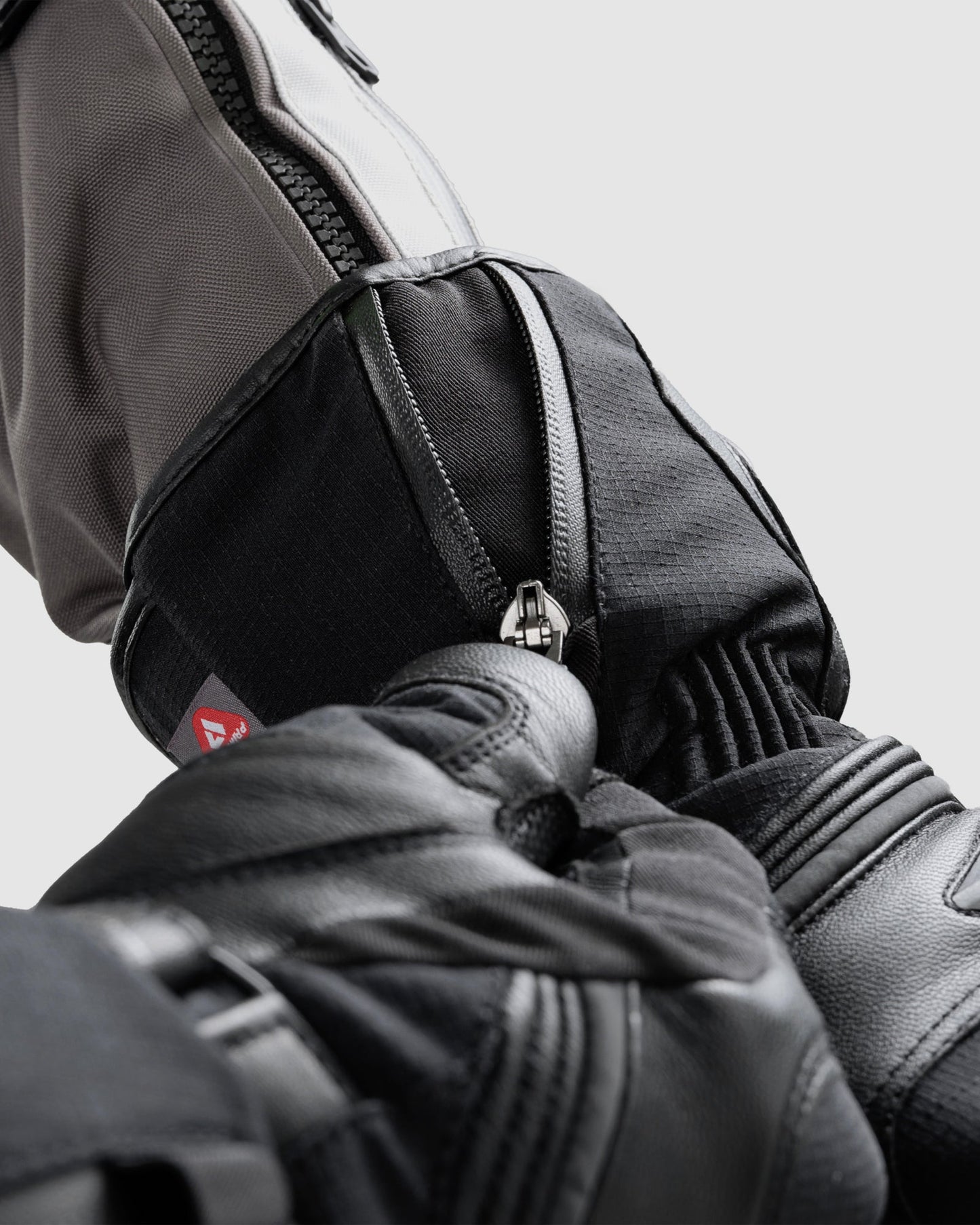 Summit Wasserdichte Motorradhandschuhe Schwarz