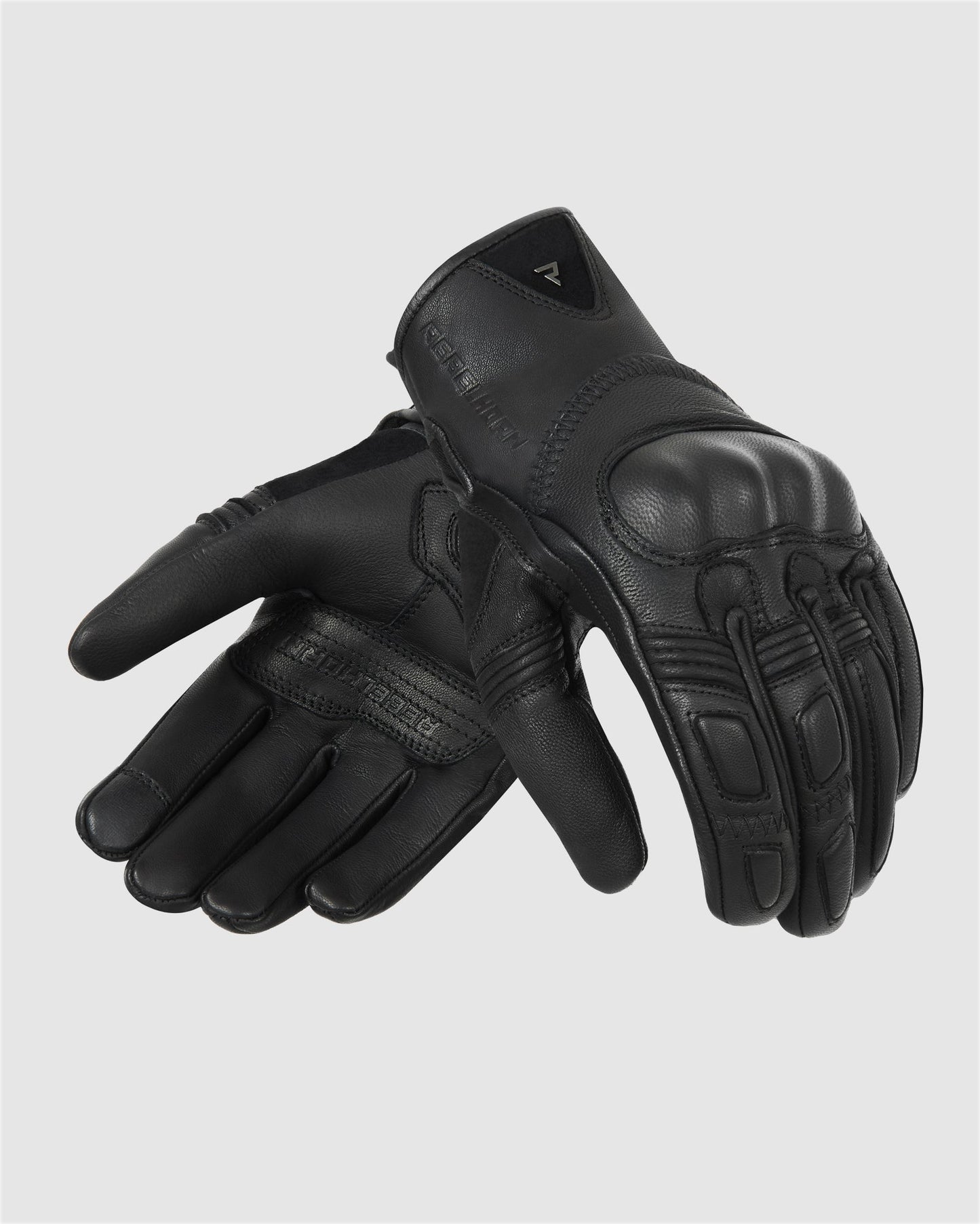 Thug II Damen Motorradhandschuhe Schwarz