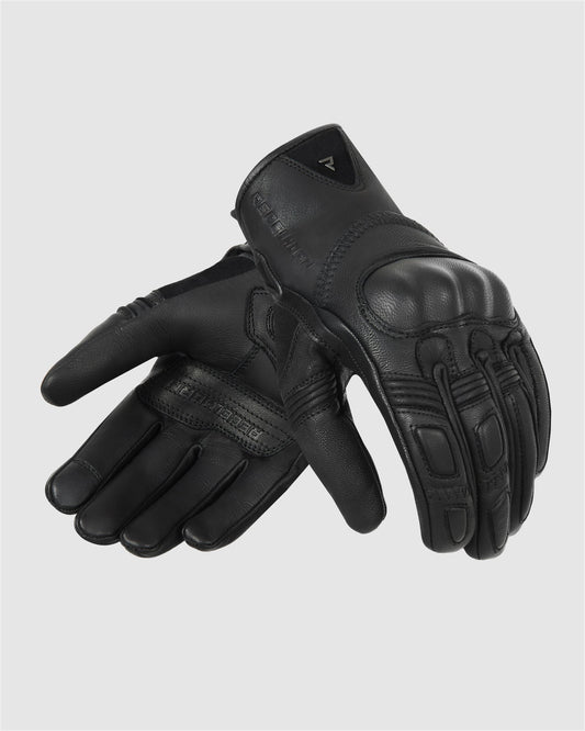 Thug II Damen Motorradhandschuhe Schwarz