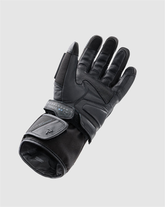 Tracer Wasserdichte Motorradhandschuhe Schwarz