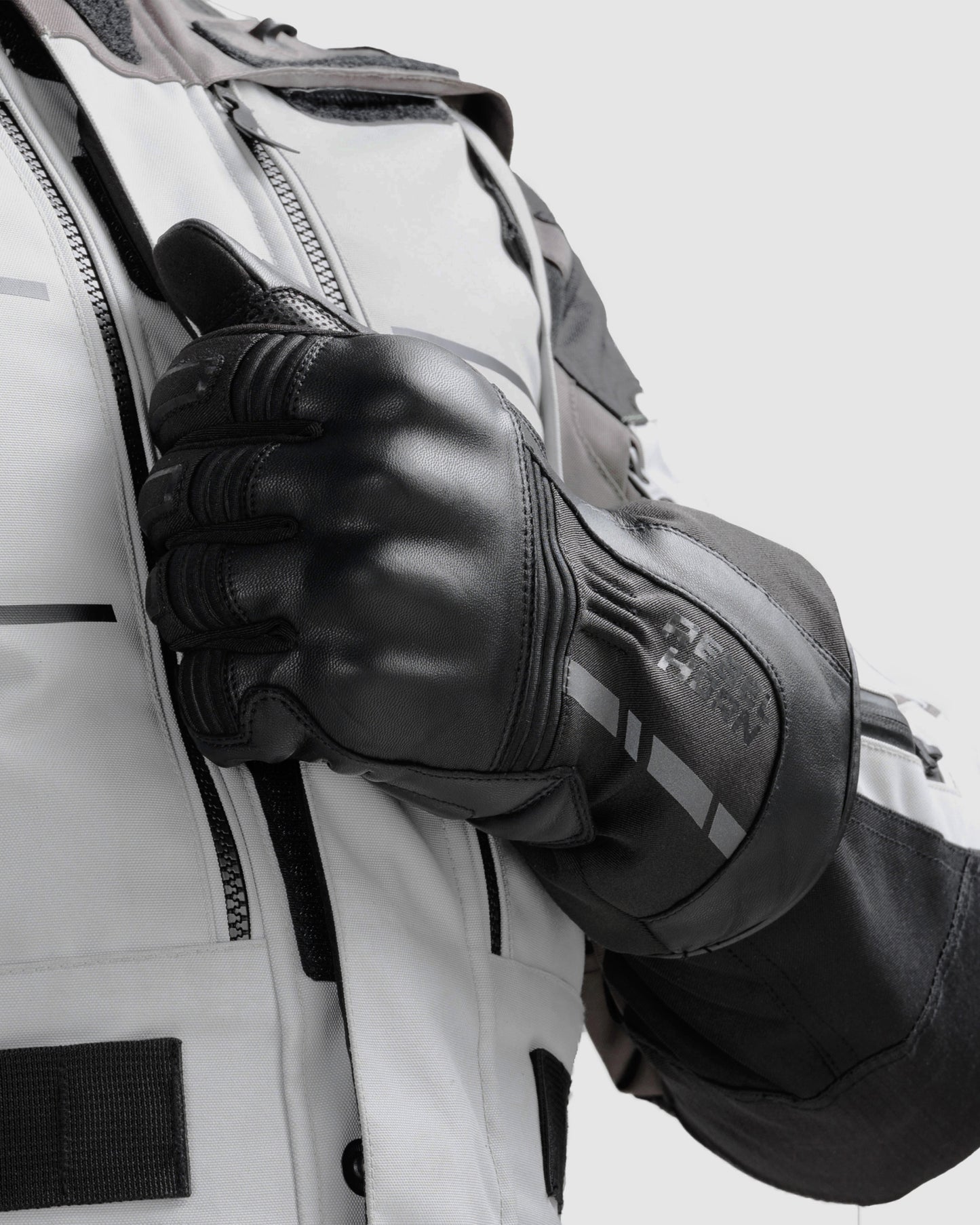 Tracer Wasserdichte Motorradhandschuhe Schwarz