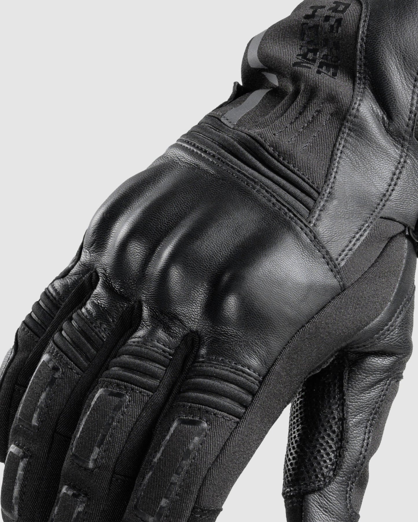 Tracer Wasserdichte Motorradhandschuhe Schwarz