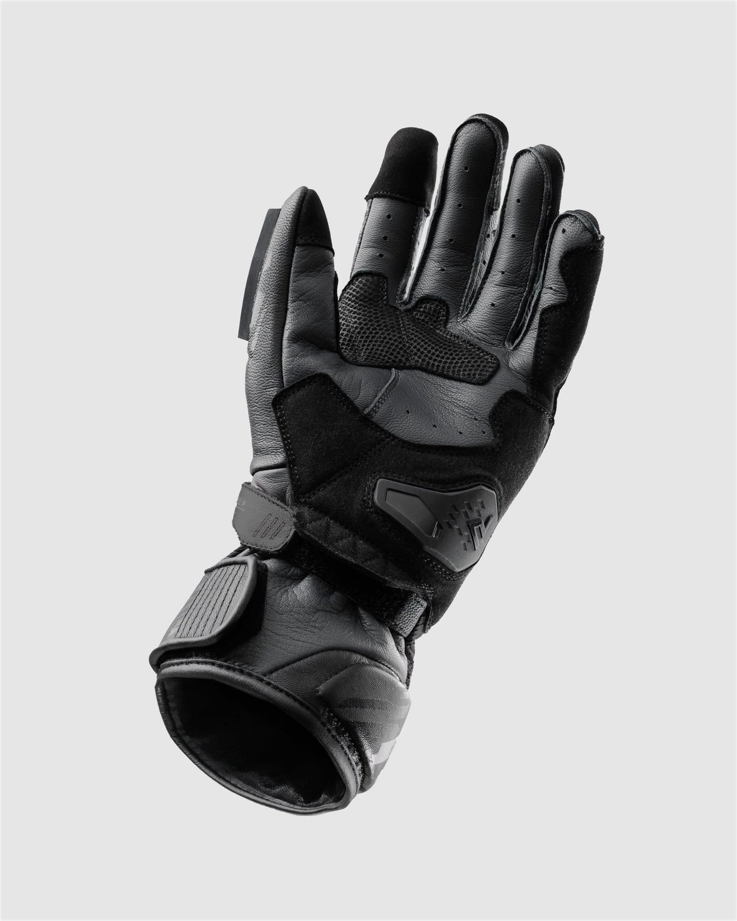 Viper Motorradhandschuhe Schwarz