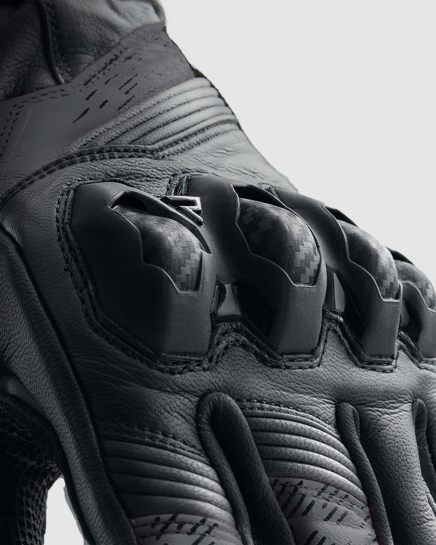 Viper Motorradhandschuhe Schwarz