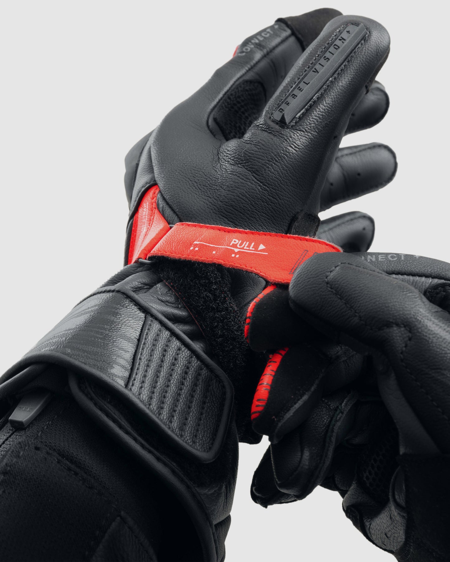 Viper Motorradhandschuhe Rot