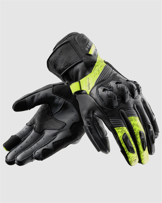 Viper Motorradhandschuhe Neongelb
