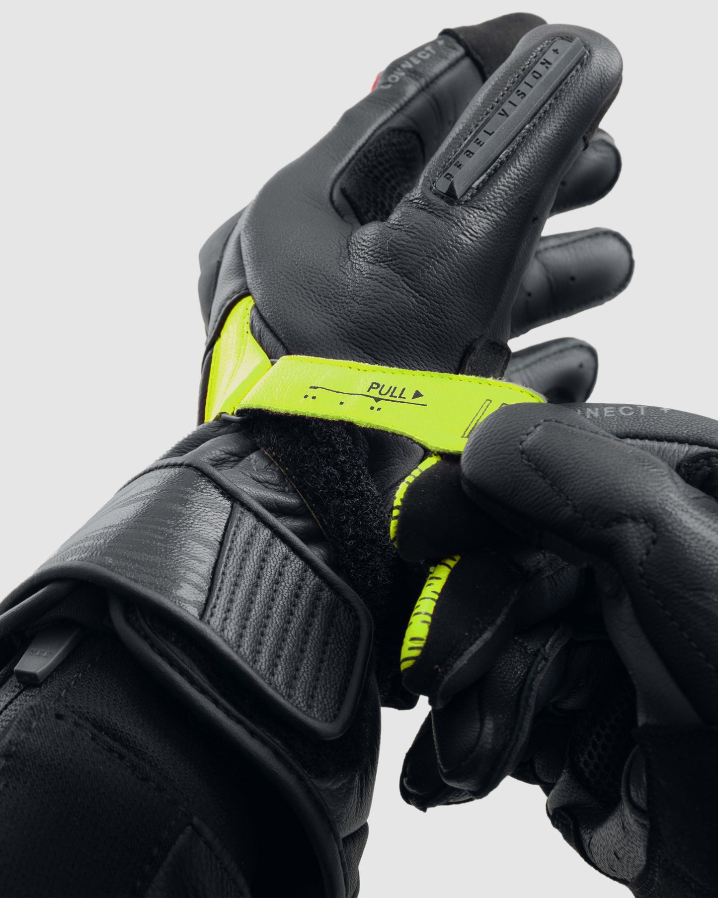 Viper Motorradhandschuhe Neongelb