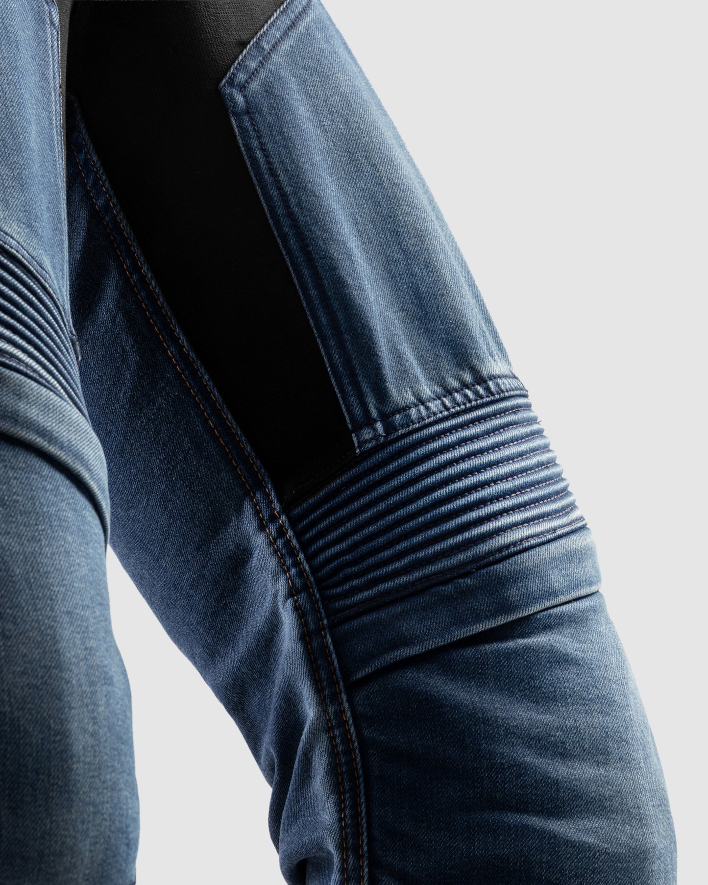 Eagle 4 Motorradjeans Regular Blau Gewaschen