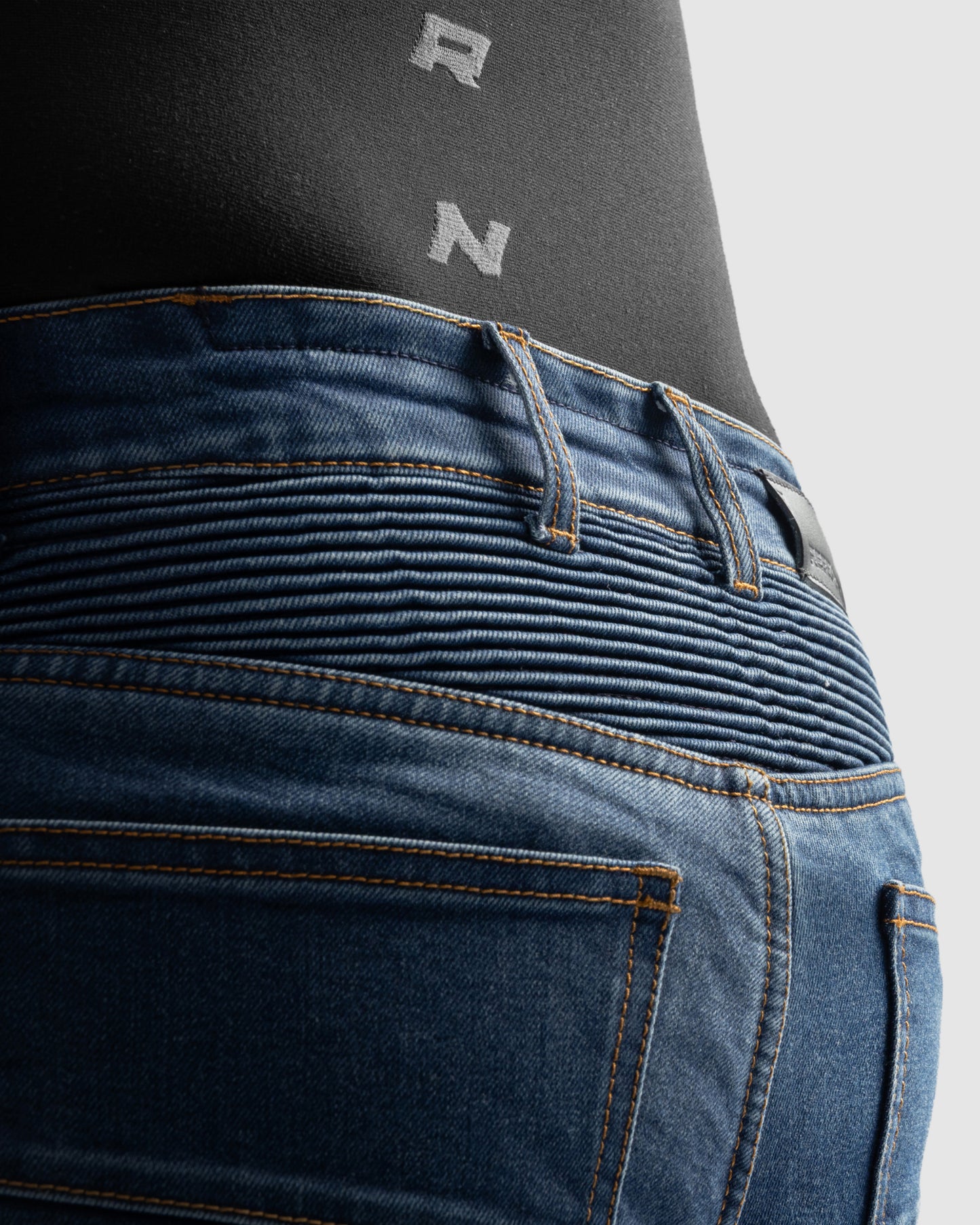 Eagle 4 Motorradjeans Regular Blau Gewaschen