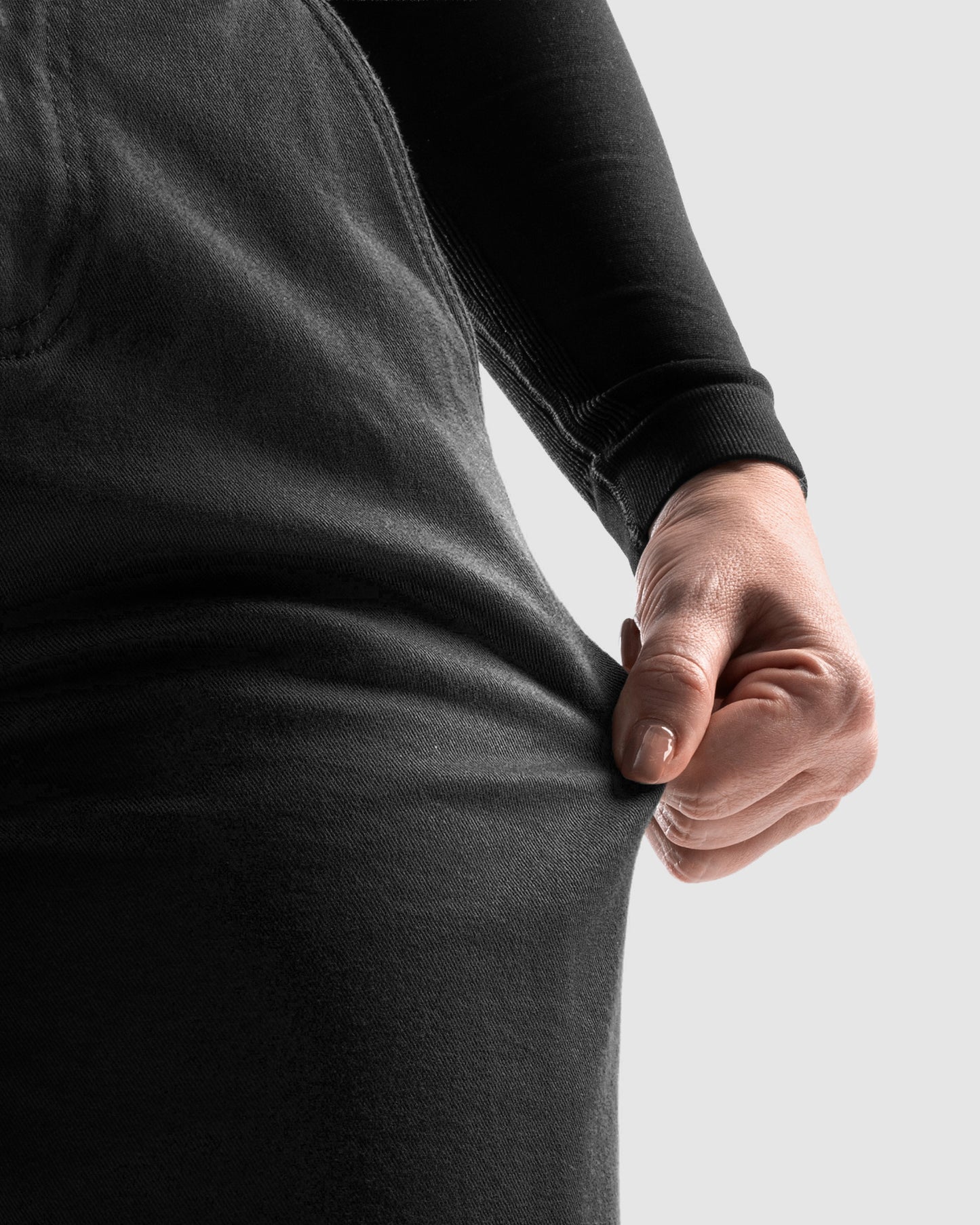 Faster Women Motorradjeans Damen Schwarz