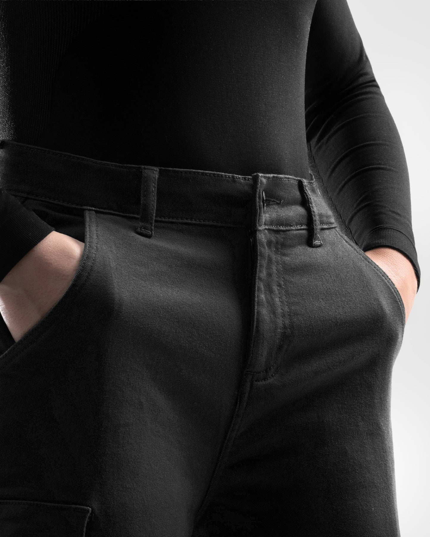 Faster Women Motorradjeans Damen Schwarz