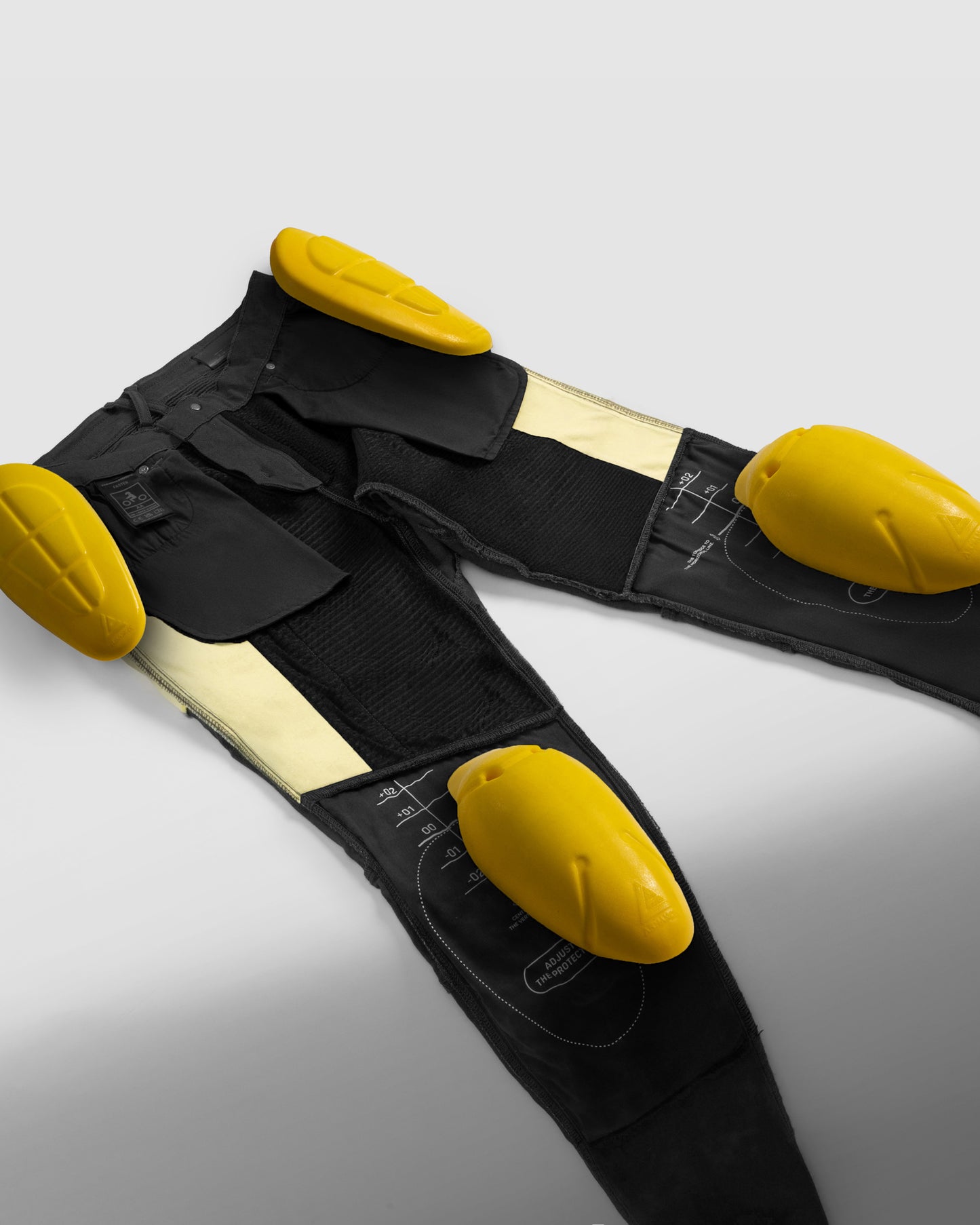 Faster Women Motorradjeans Damen Schwarz