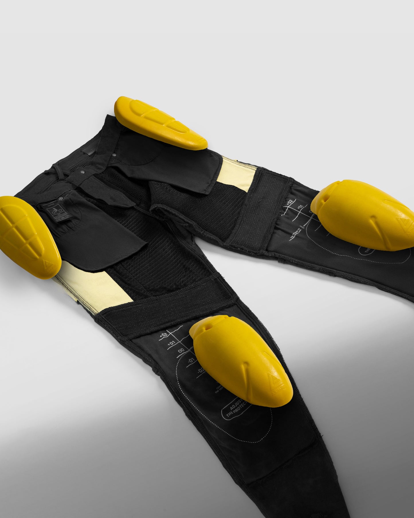 Faster Motorradjeans Schwarz