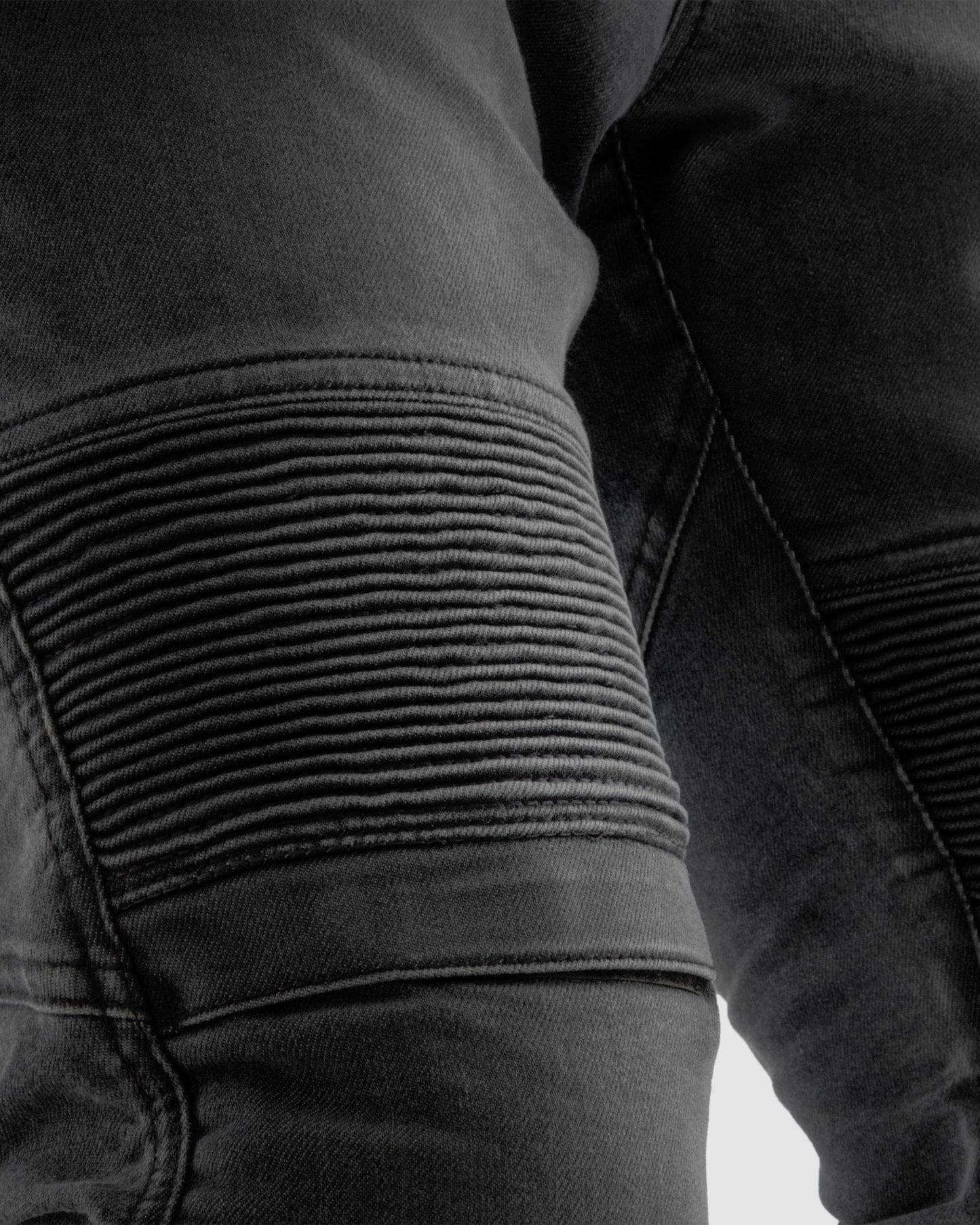 Revolt Motorrad-Jeans Schwarz