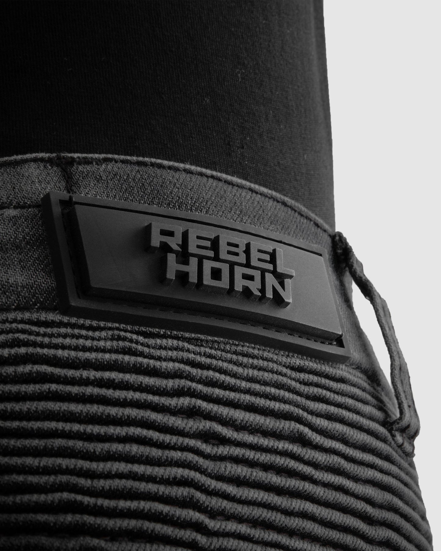 Revolt Motorrad-Jeans Schwarz