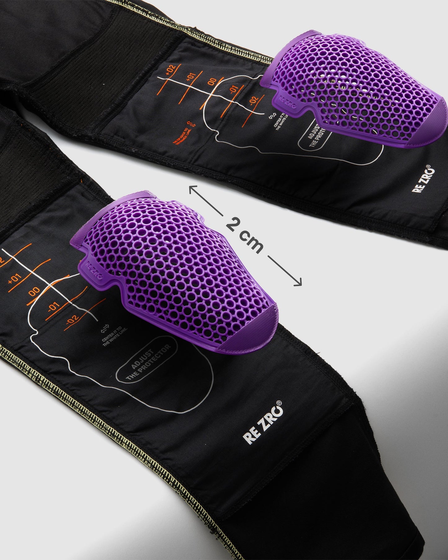 Revolt Motorrad-Jeans Schwarz