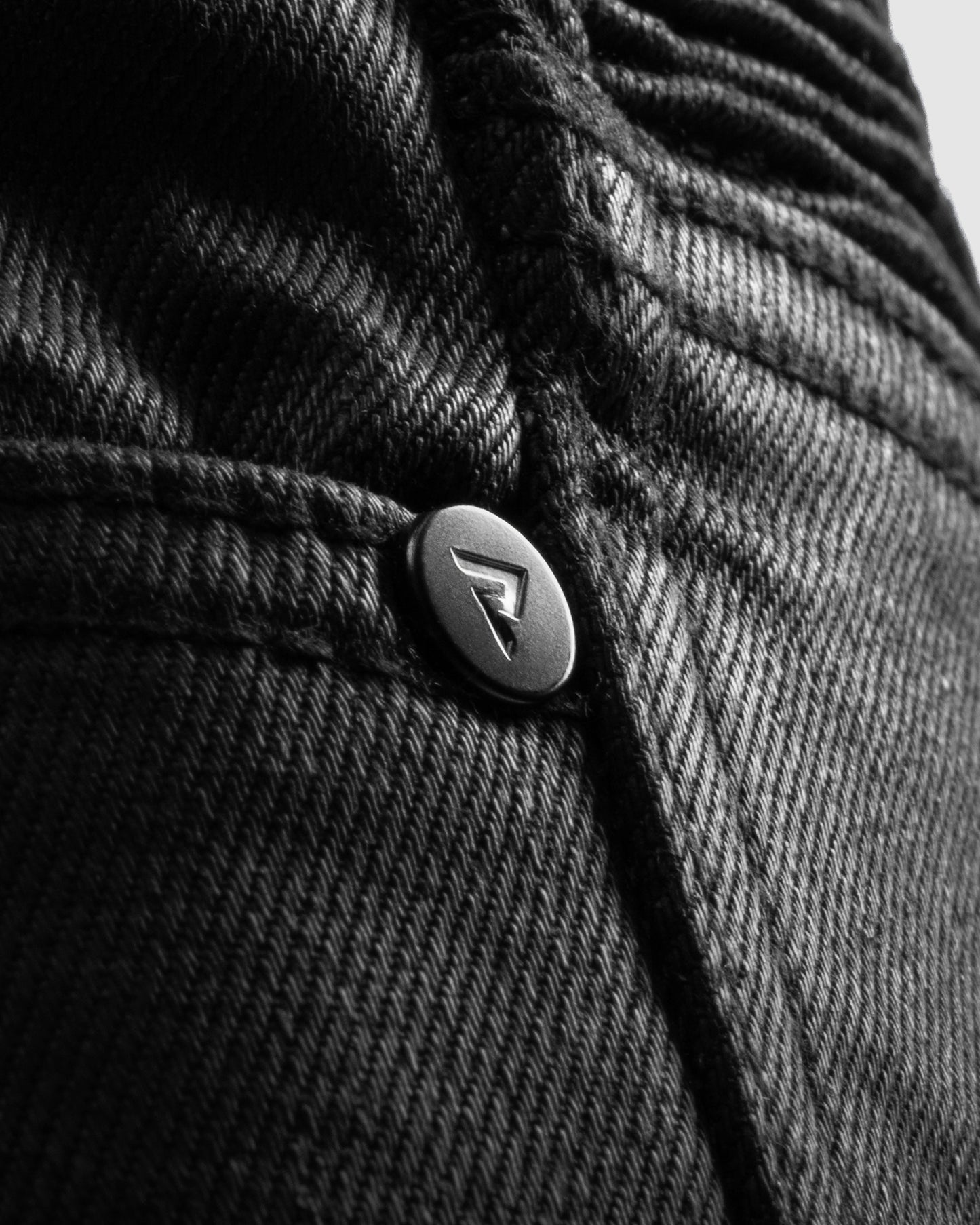 Roxy Motorradjeans Damen Slim Schwarz Gewachst
