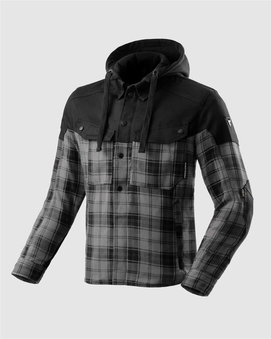 Shifter Motorradhemd Grau