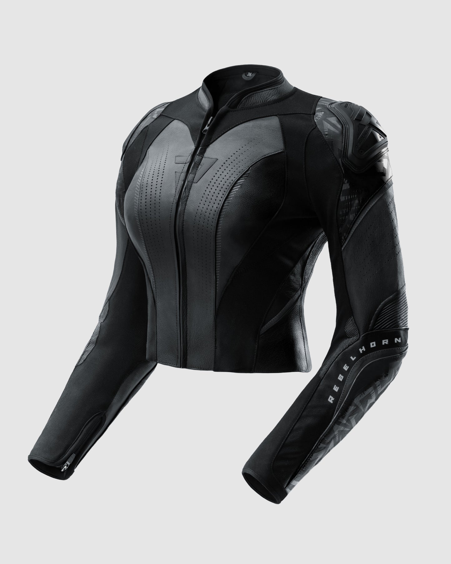 Diva RS Motorradjacke Damen Schwarz