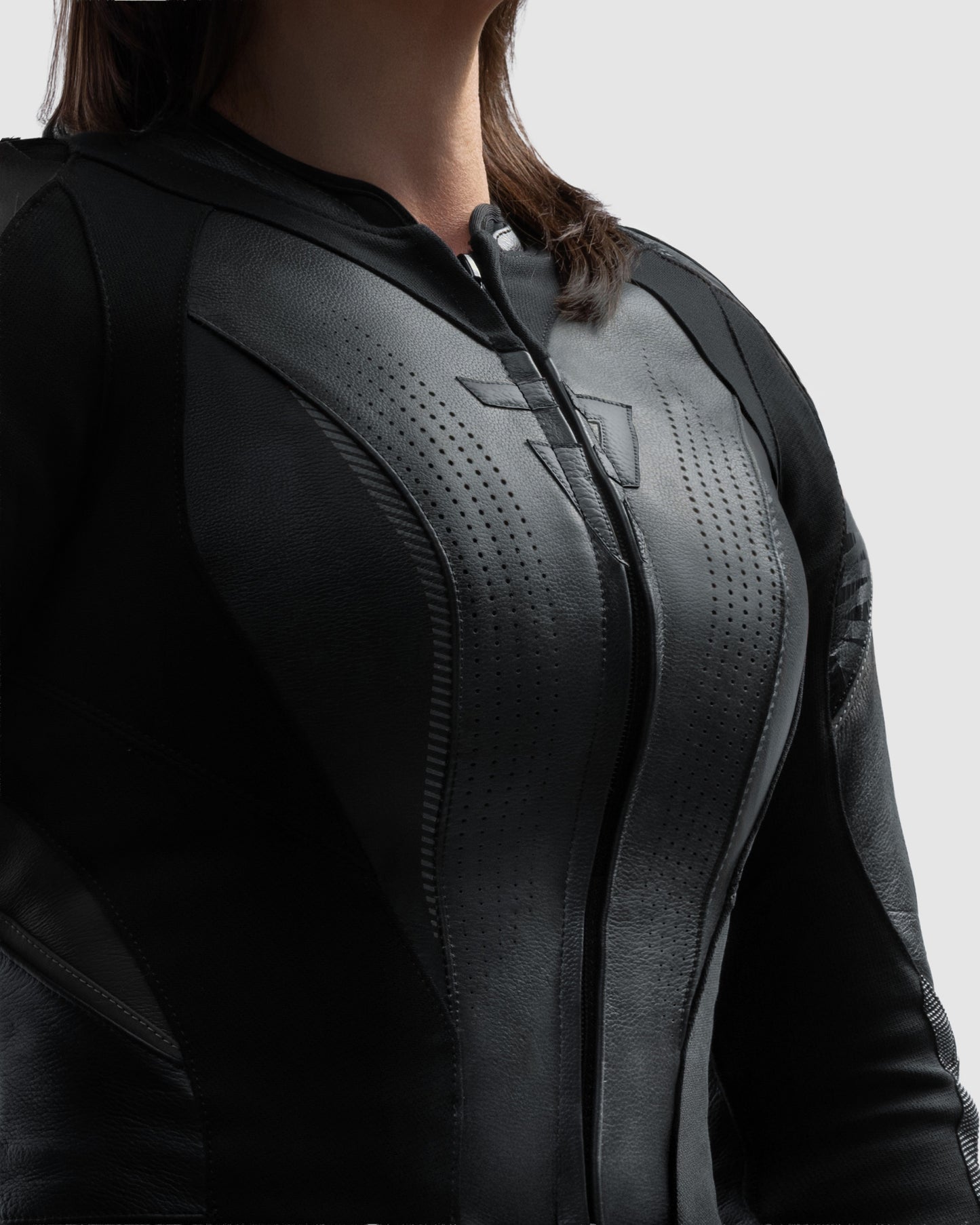 Diva RS Motorradjacke Damen Schwarz
