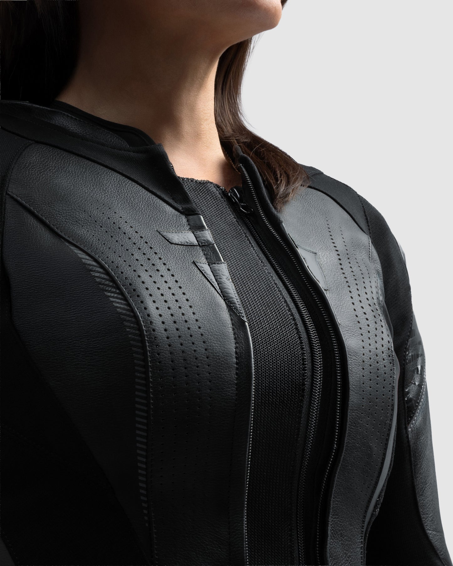 Diva RS Motorradjacke Damen Schwarz
