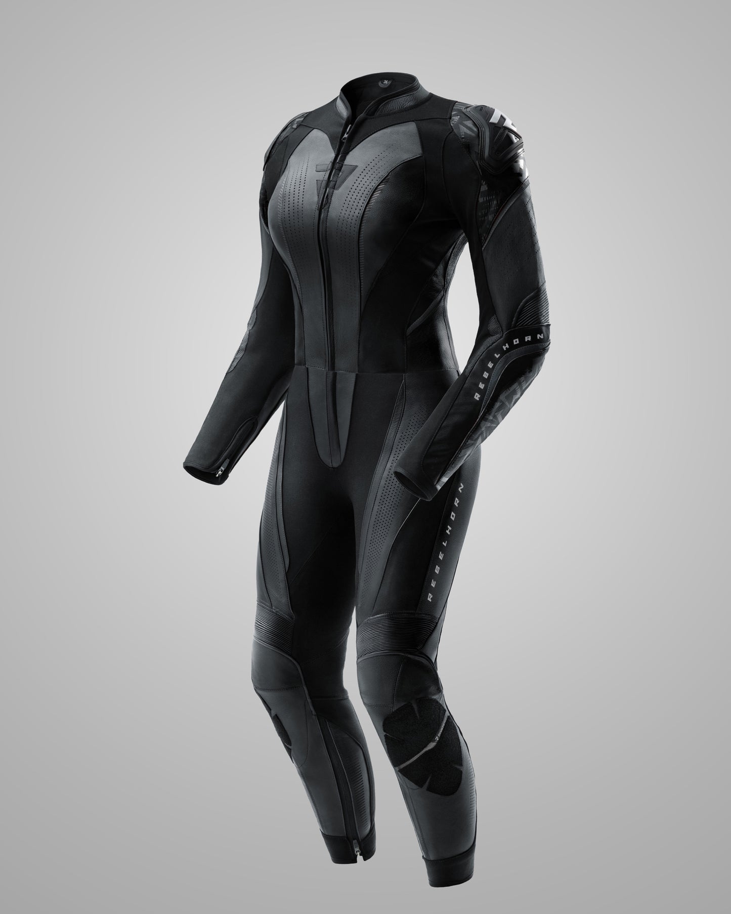 Diva RS Motorradjacke Damen Schwarz