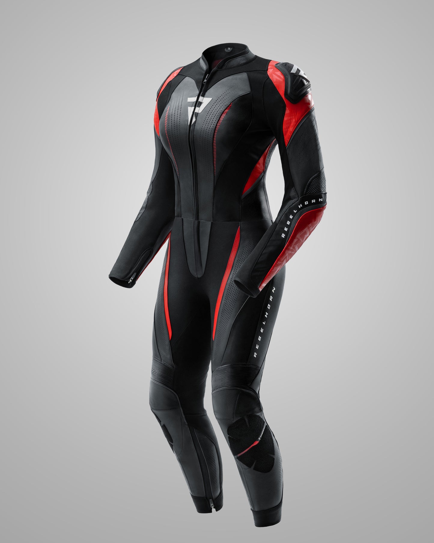 Diva RS Motorradjacke Damen Rot