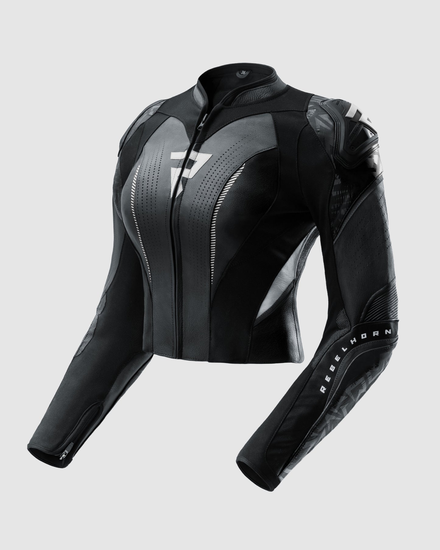 Diva RS Motorradjacke Damen Weiß
