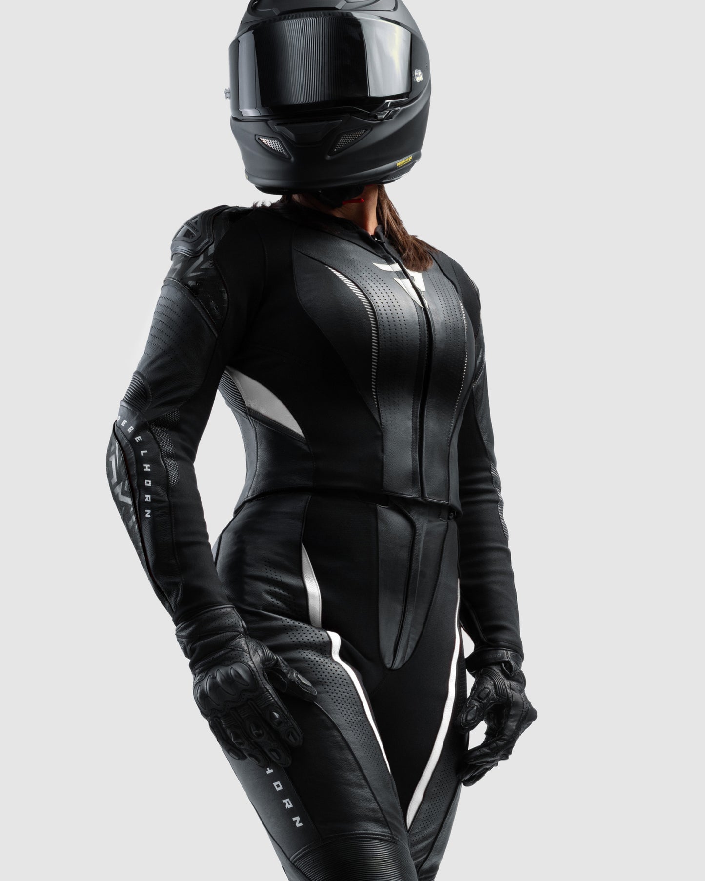 Diva RS Motorradjacke Damen Weiß
