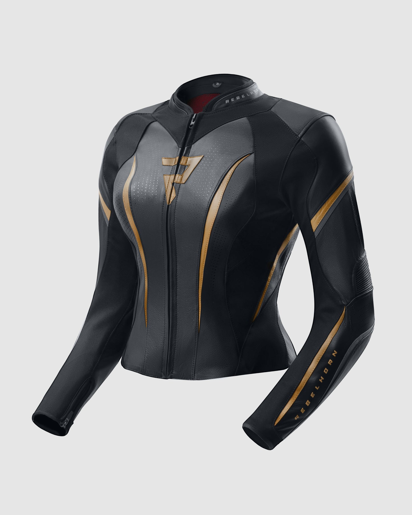 Diva ST Damen Motorradjacke Golden