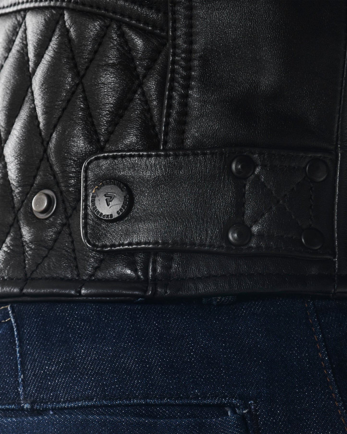 Hunter II Lederjacke Schwarz