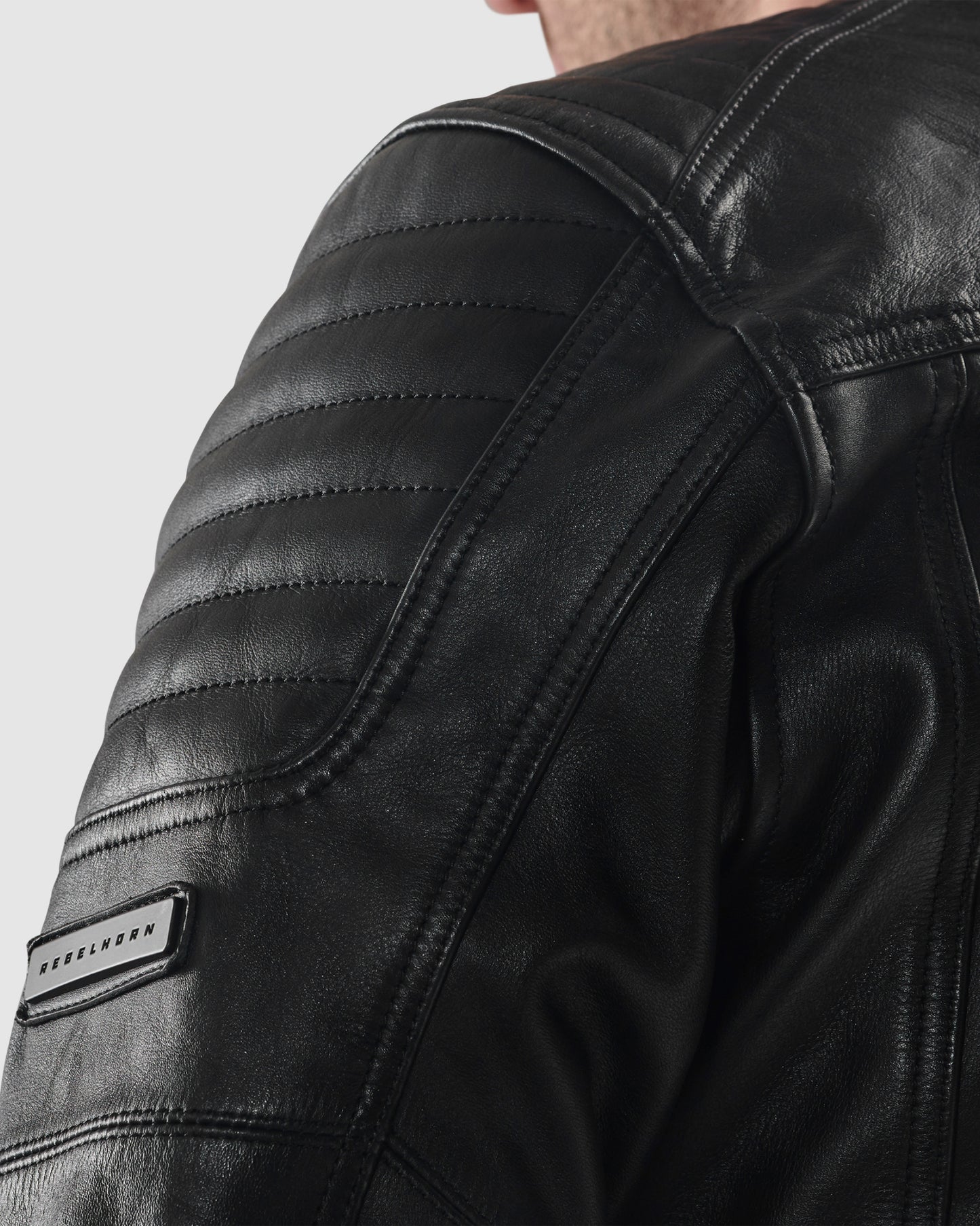 Hunter II Lederjacke Schwarz