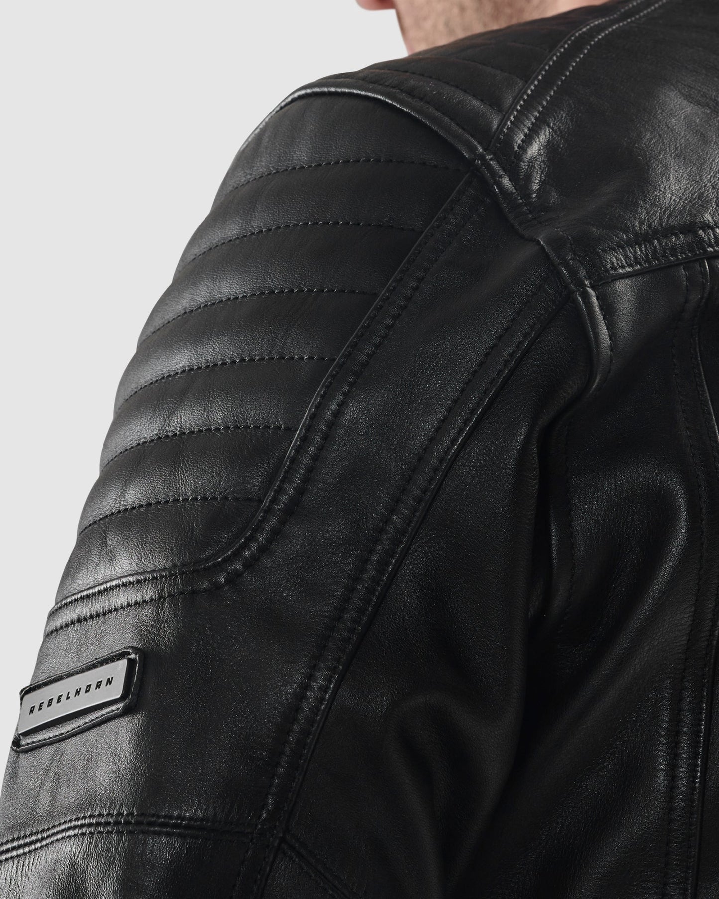 Hunter II Lederjacke Schwarz