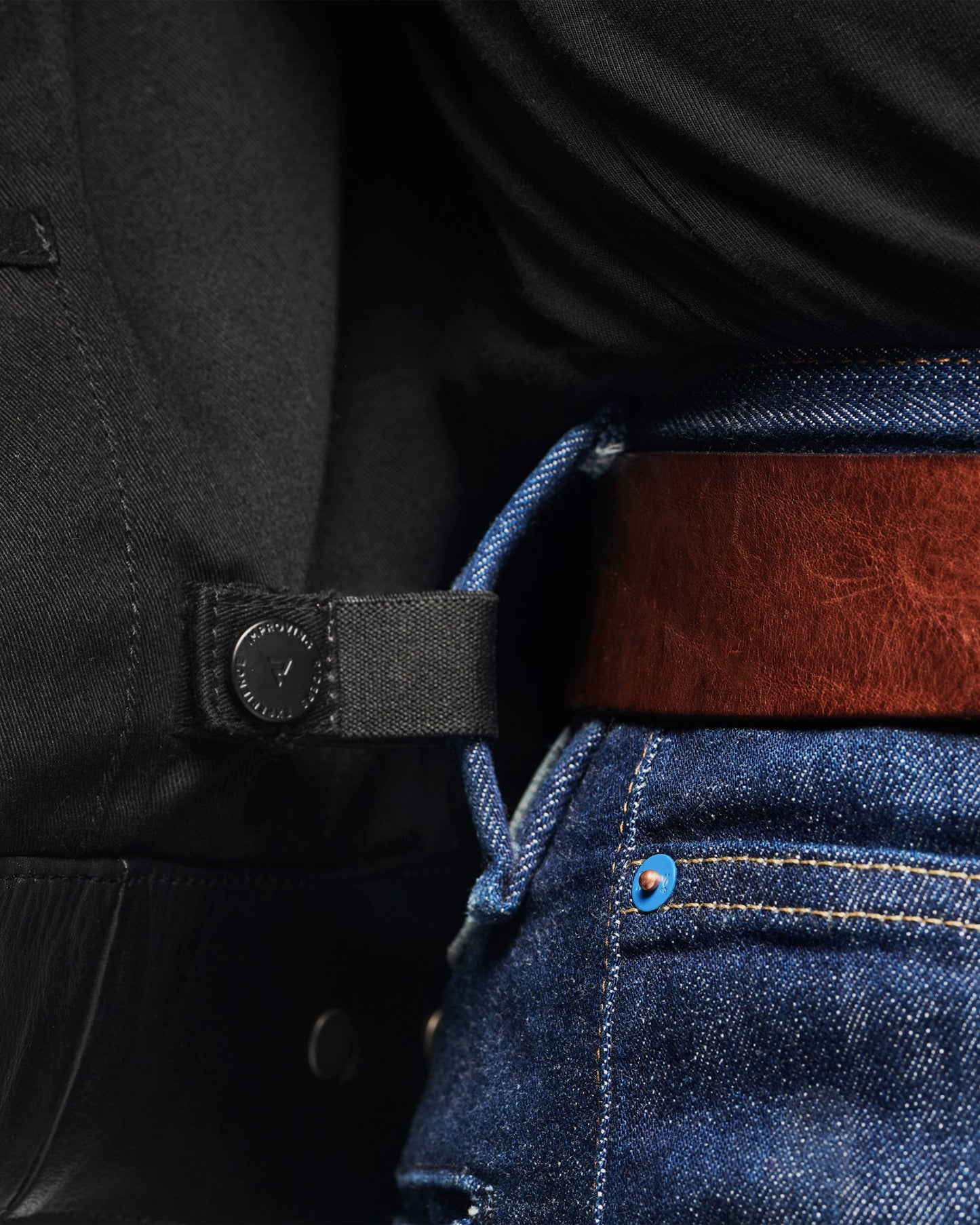 Hunter II Lederjacke Schwarz