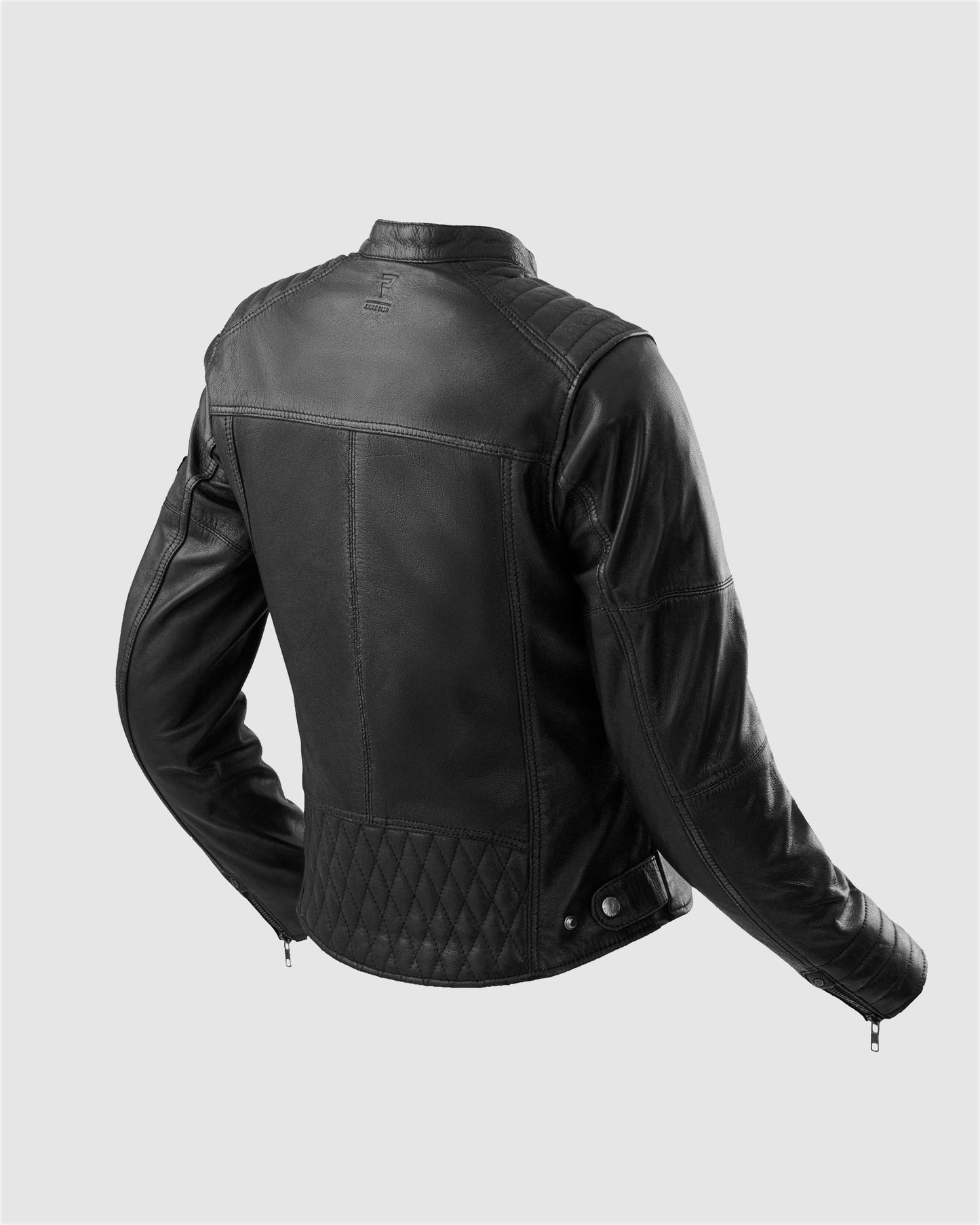 Hunter II Damen Lederjacke Schwarz