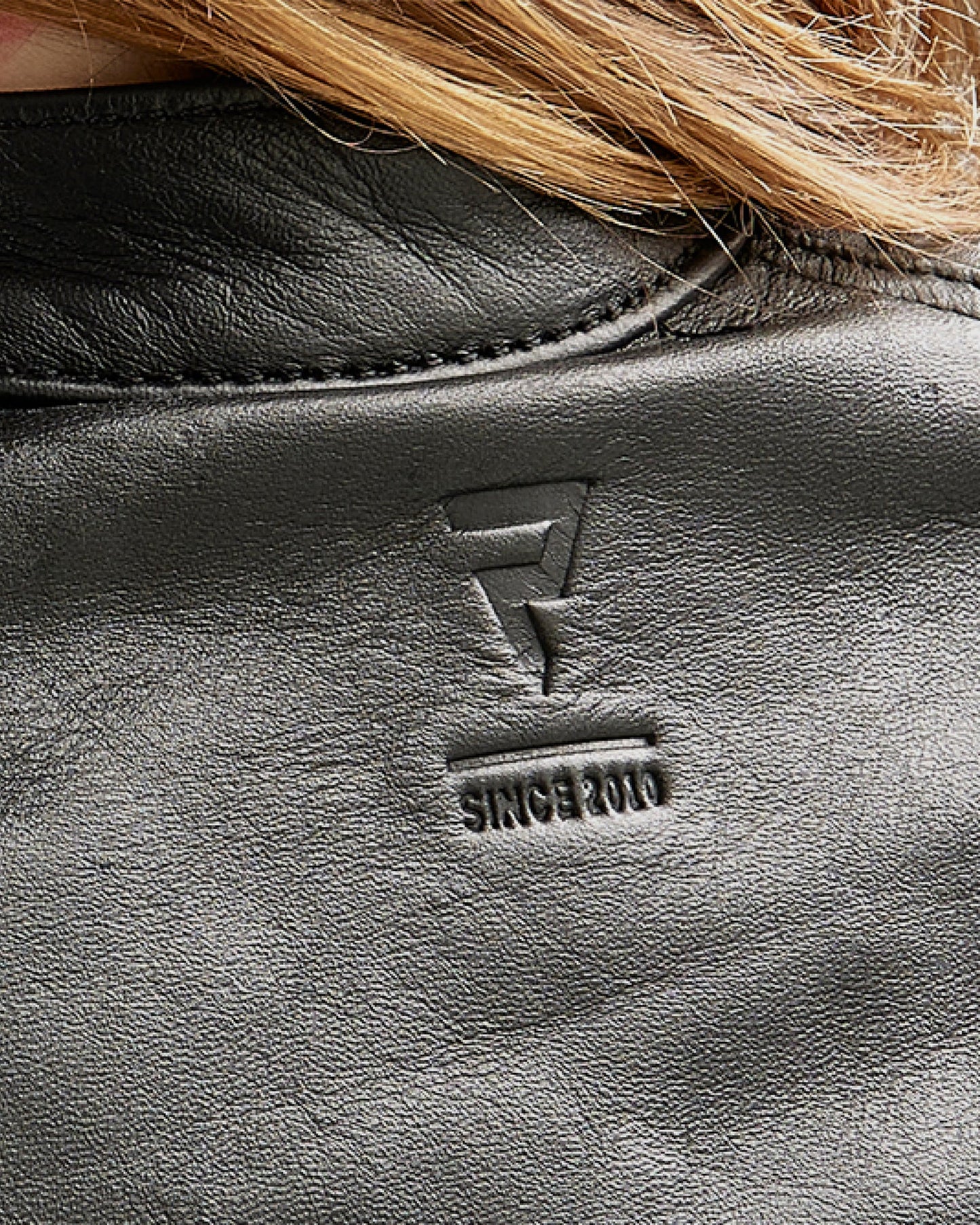 Hunter II Damen Lederjacke Schwarz