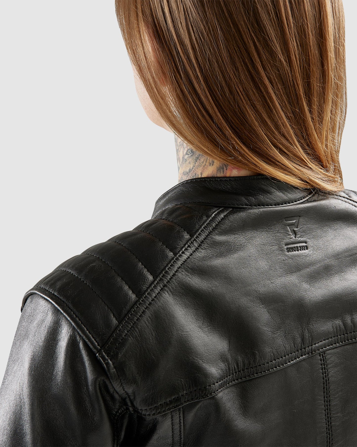 Hunter II Damen Lederjacke Schwarz