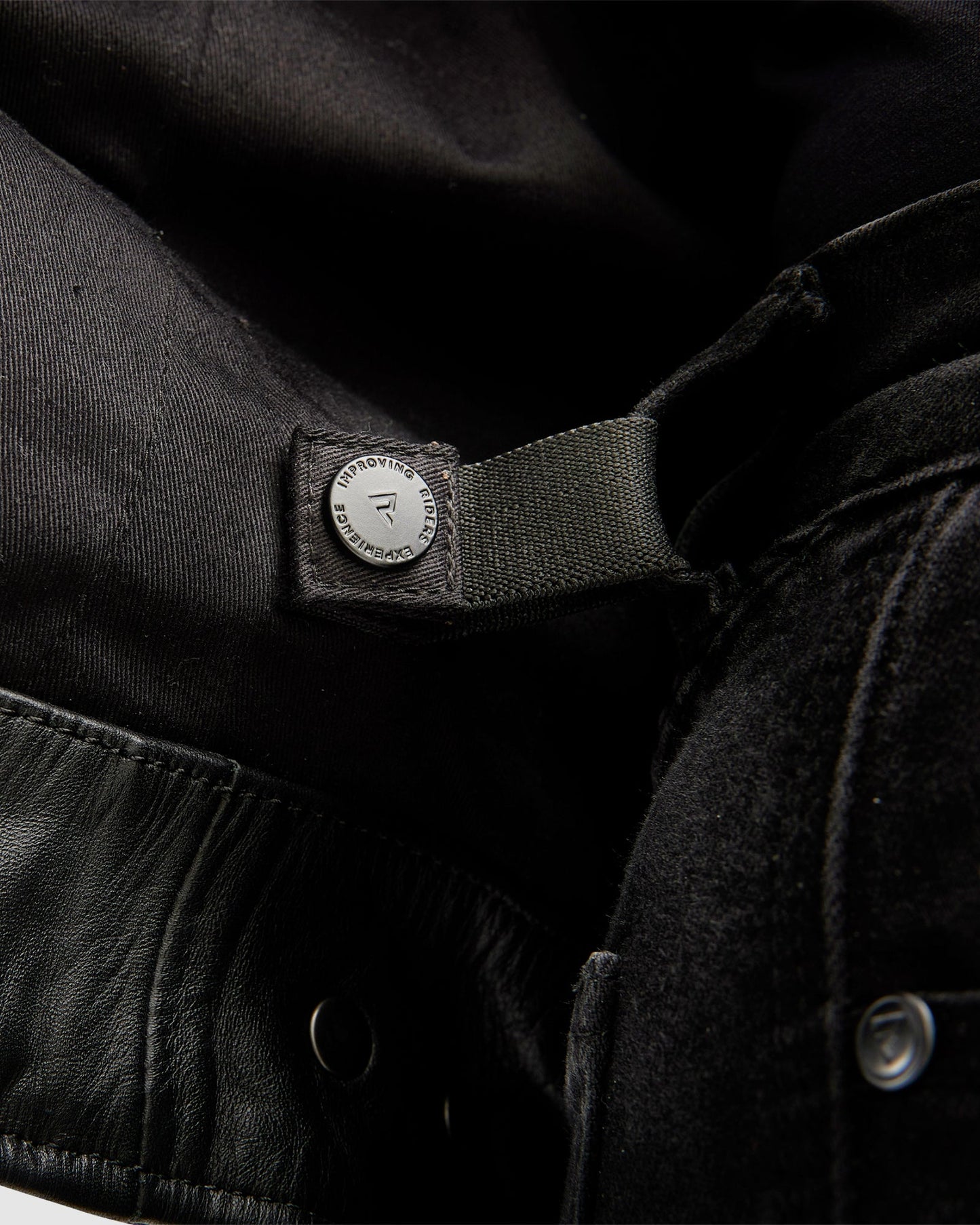 Hunter II Damen Lederjacke Schwarz