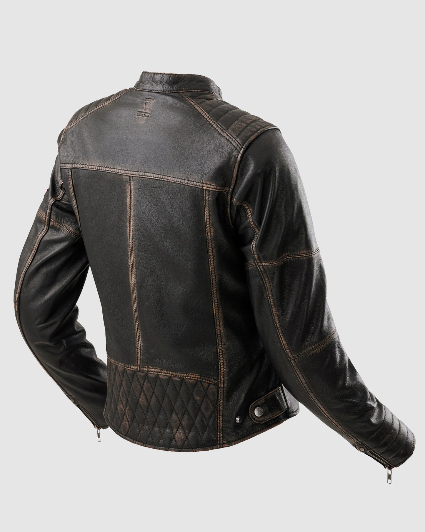 Hunter II Damen Lederjacke Vintage Braun