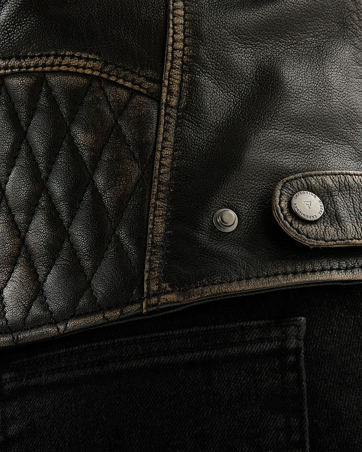 Hunter II Damen Lederjacke Vintage Braun