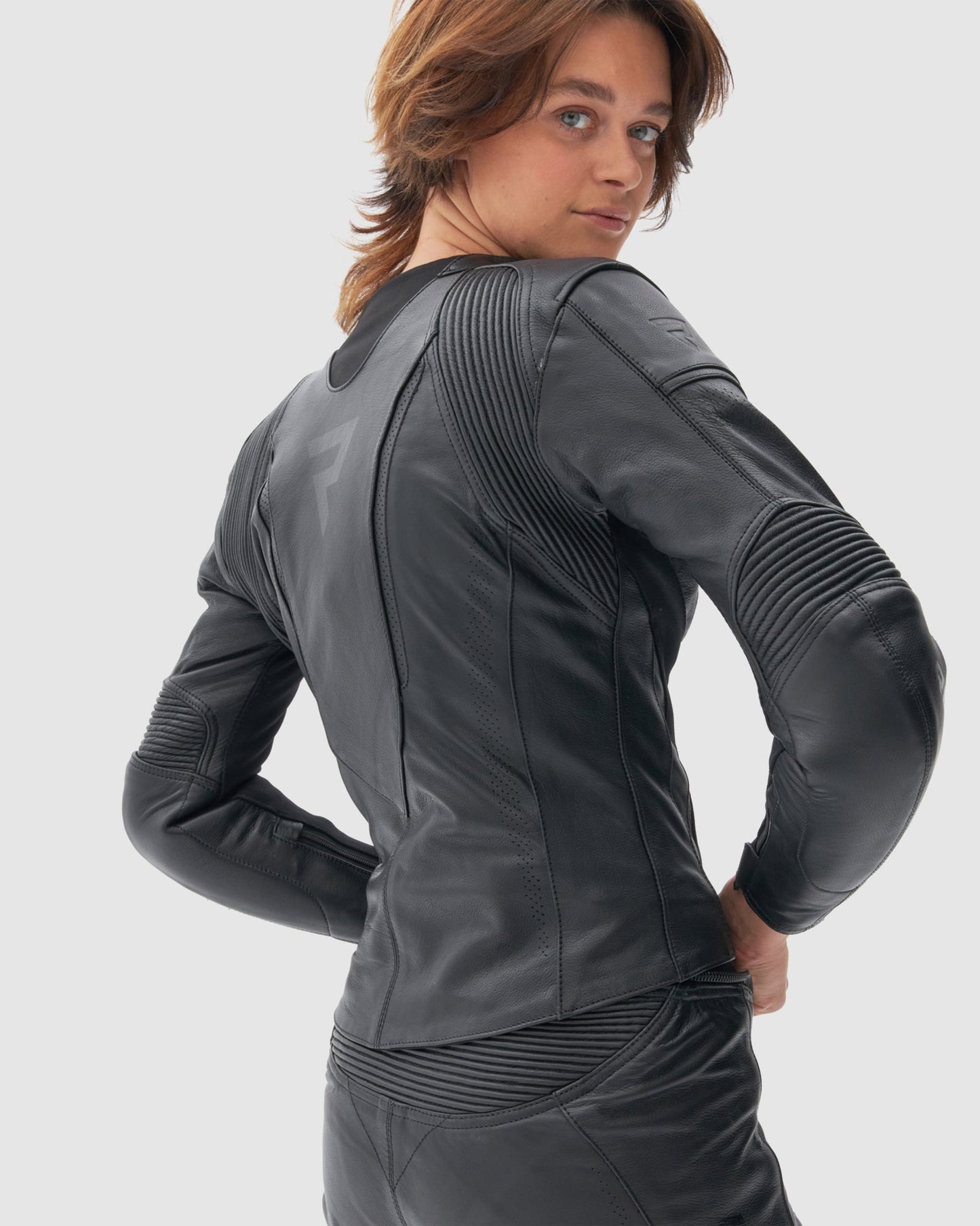 Rebel Damen Motorradjacke Schwarz