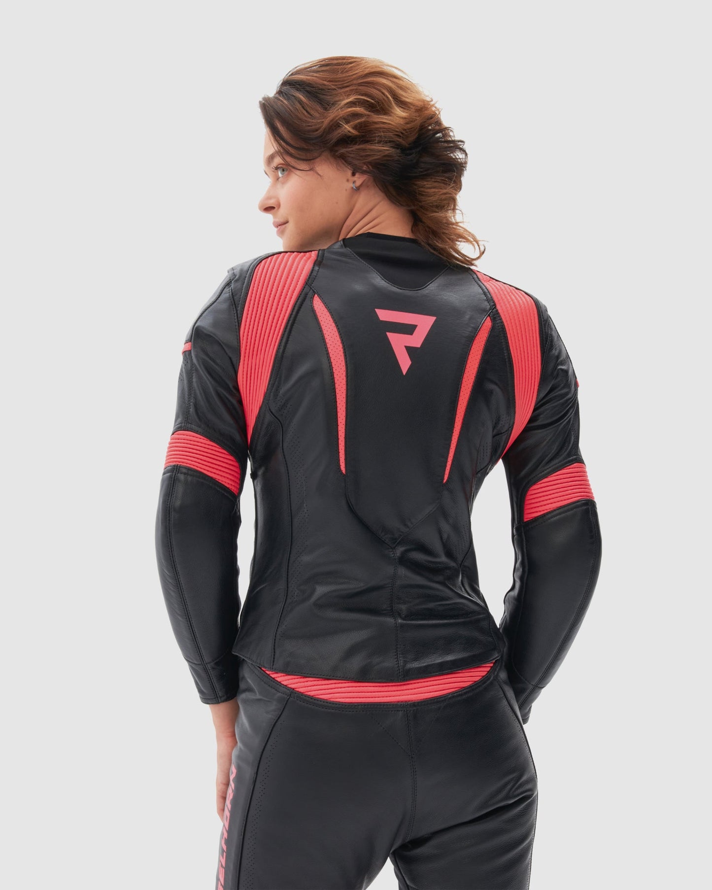 Rebel Damen Motorradjacke Rosa