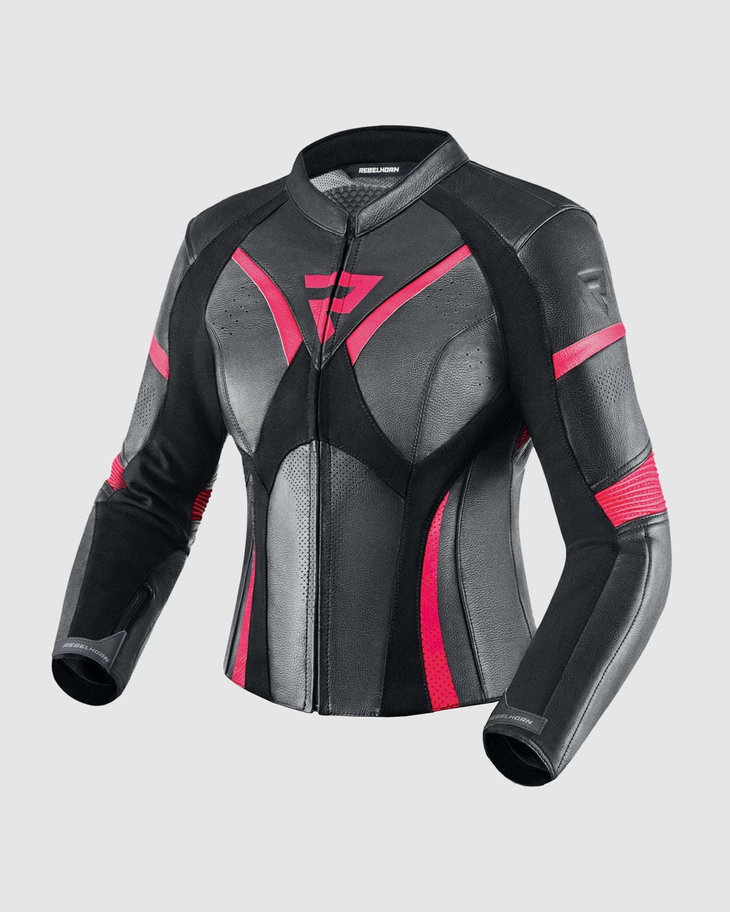 Rebel Damen Motorradjacke Rosa