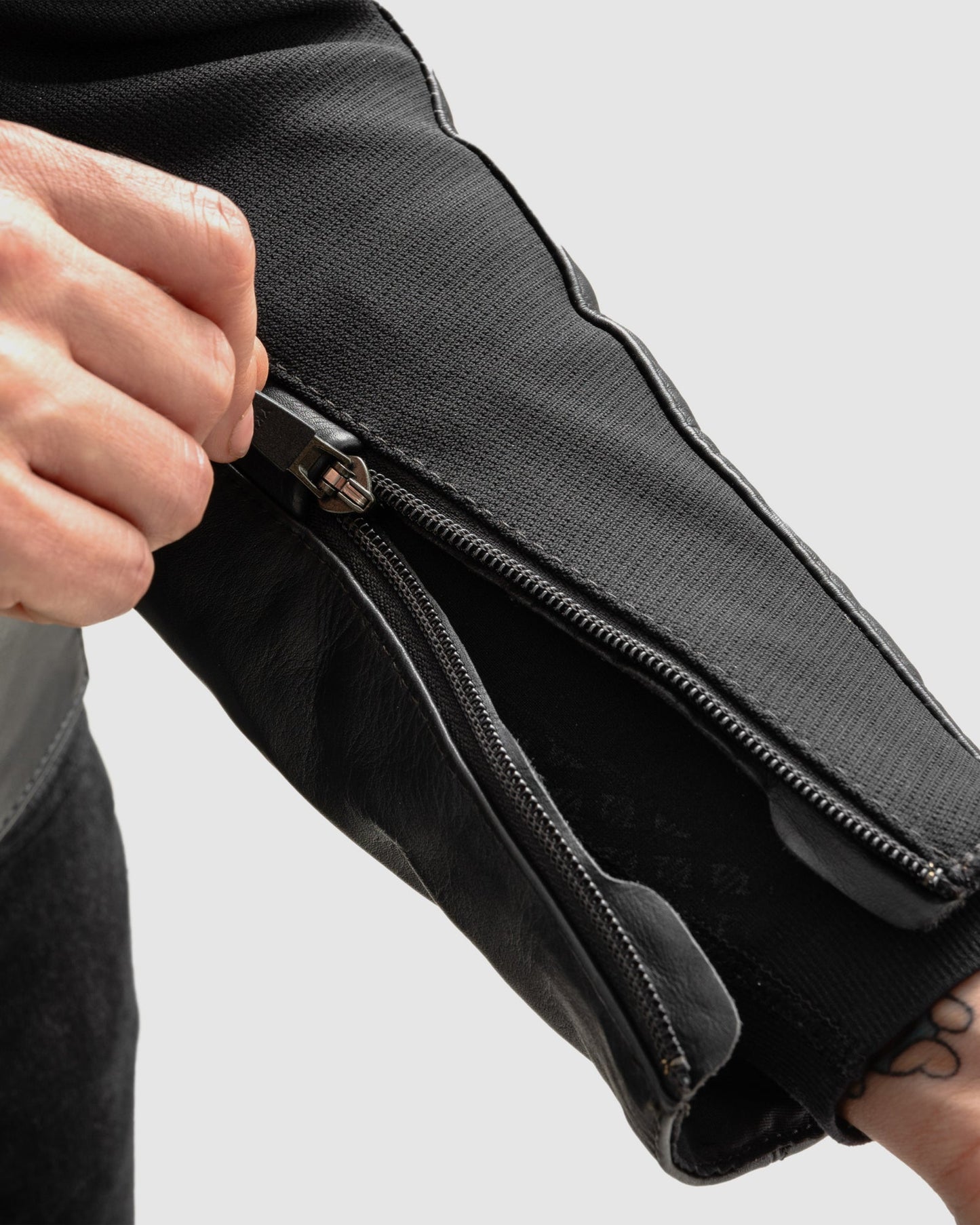 Siena Damen Motorradjacke Schwarz