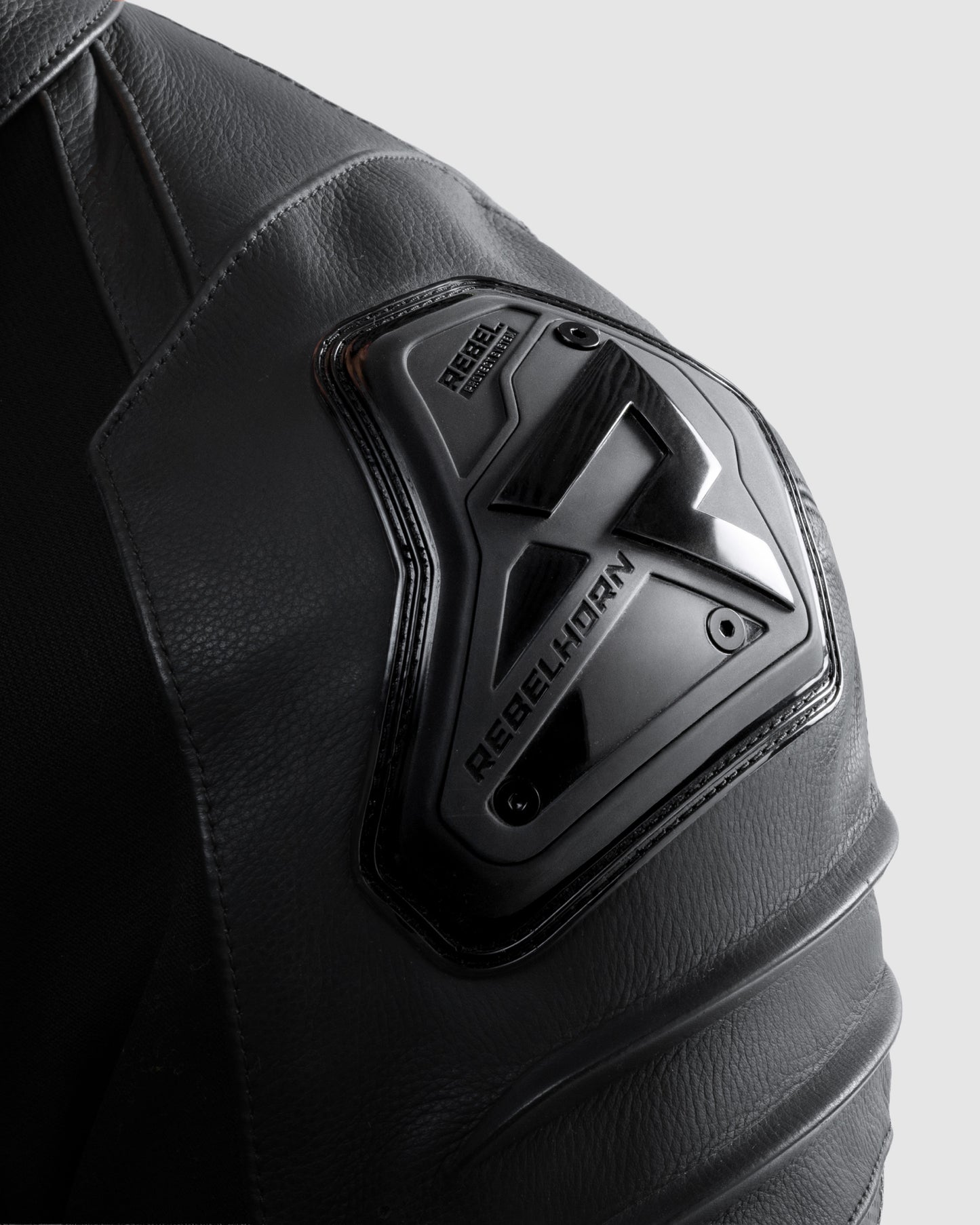 Vandal 2 Motorrad Lederjacke Schwarz