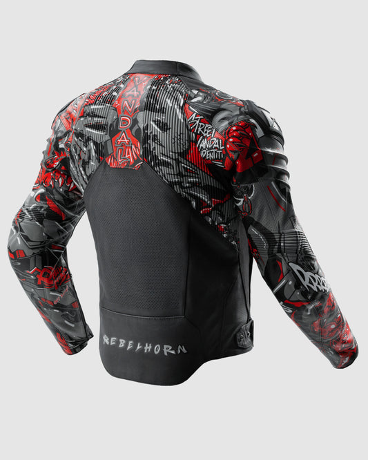 Vandal 2 Motorrad Lederjacke Cruze