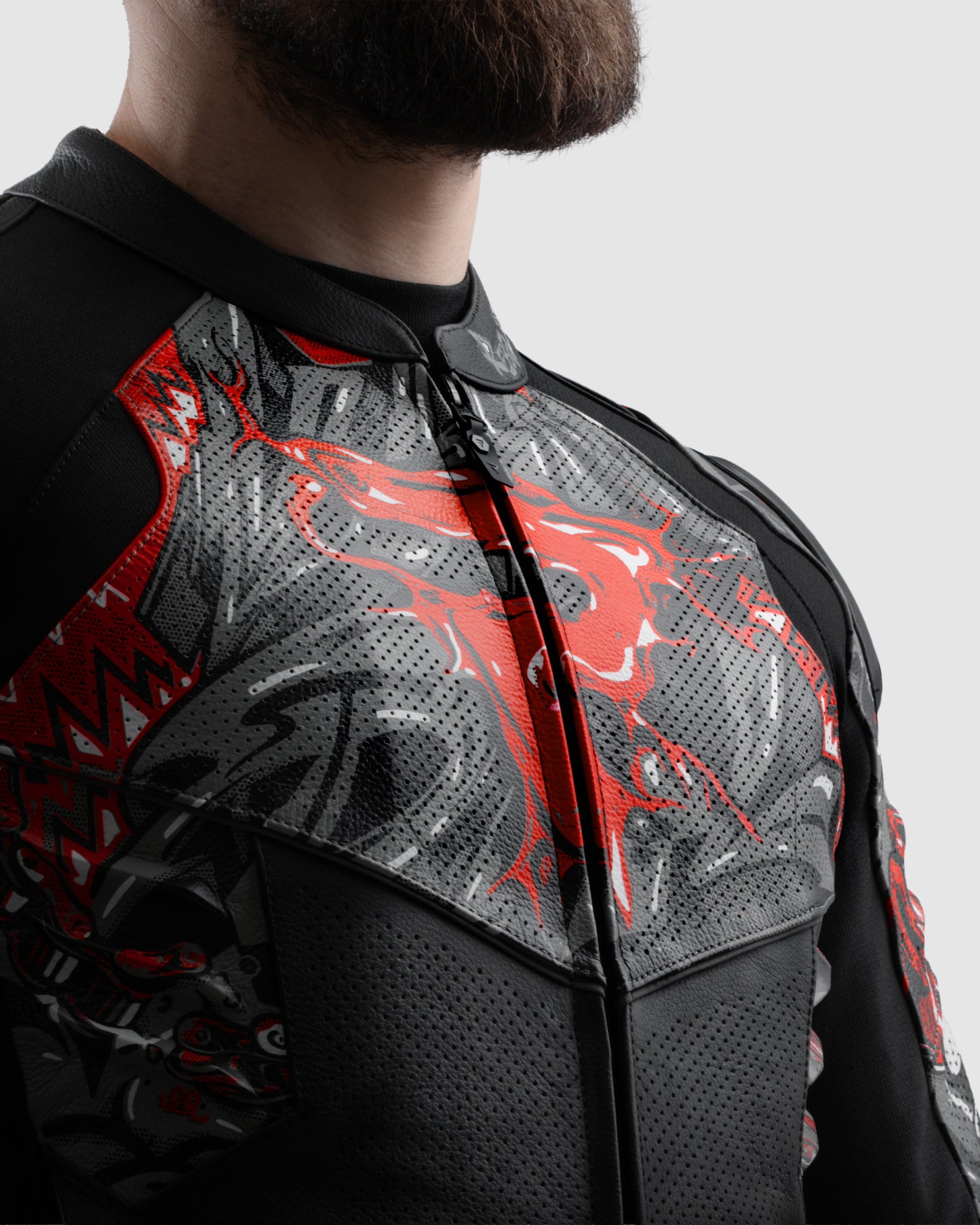 Vandal 2 Motorrad Lederjacke Cruze