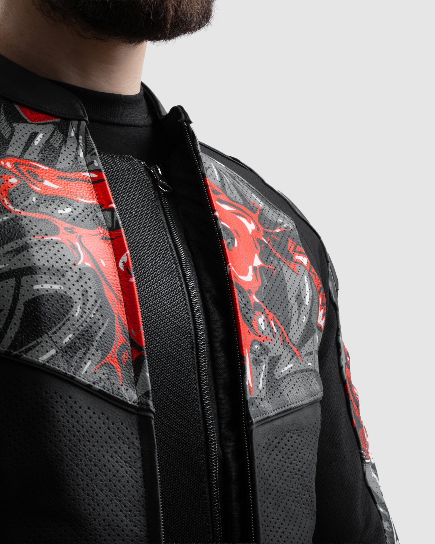 Vandal 2 Motorrad Lederjacke Cruze