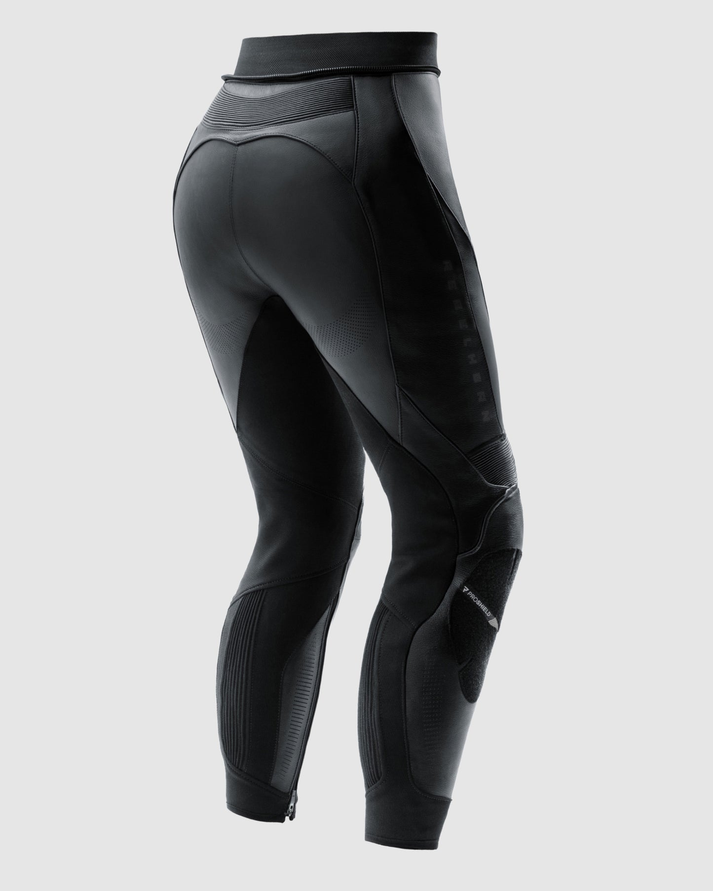 Diva Motorradhose Damen Schwarz Long Leg