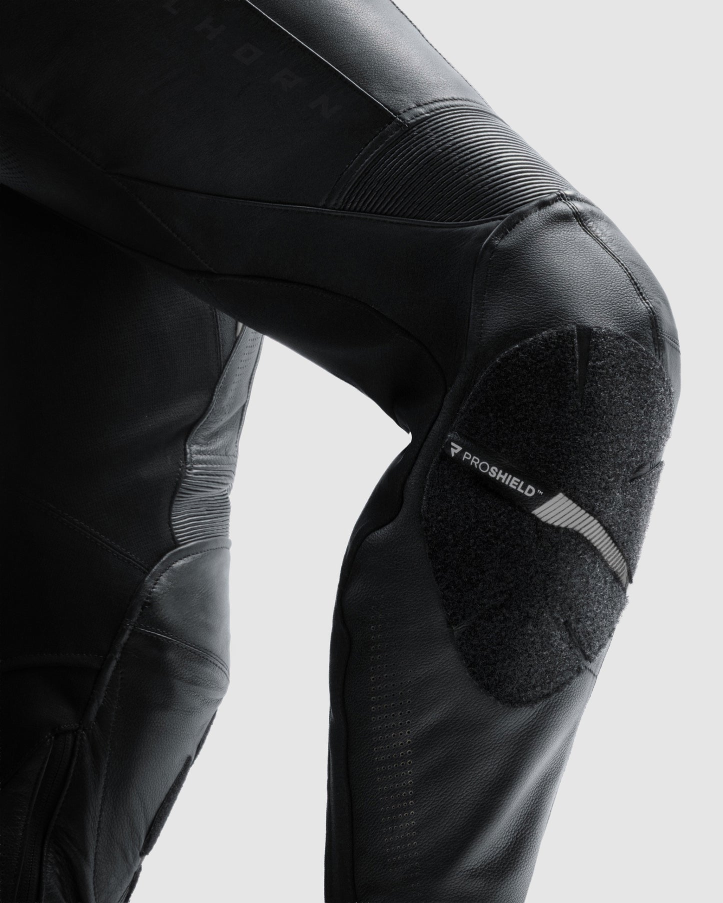 Diva Motorradhose Damen Schwarz Long Leg